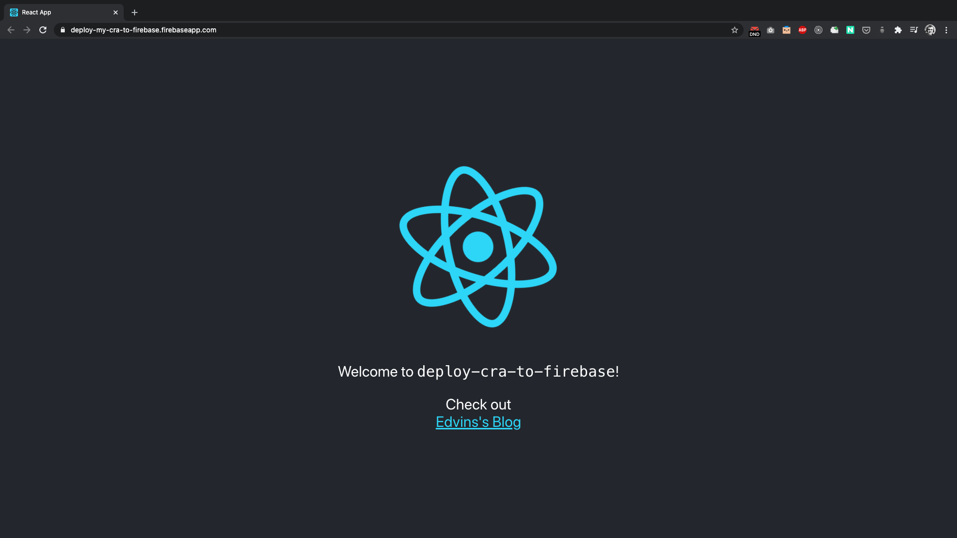 How to deploy Create-React-App to Firebase Hosting