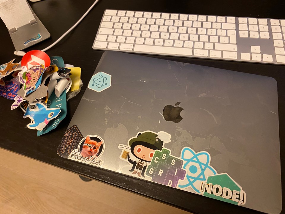 Removing stickers from my MacBook Pro